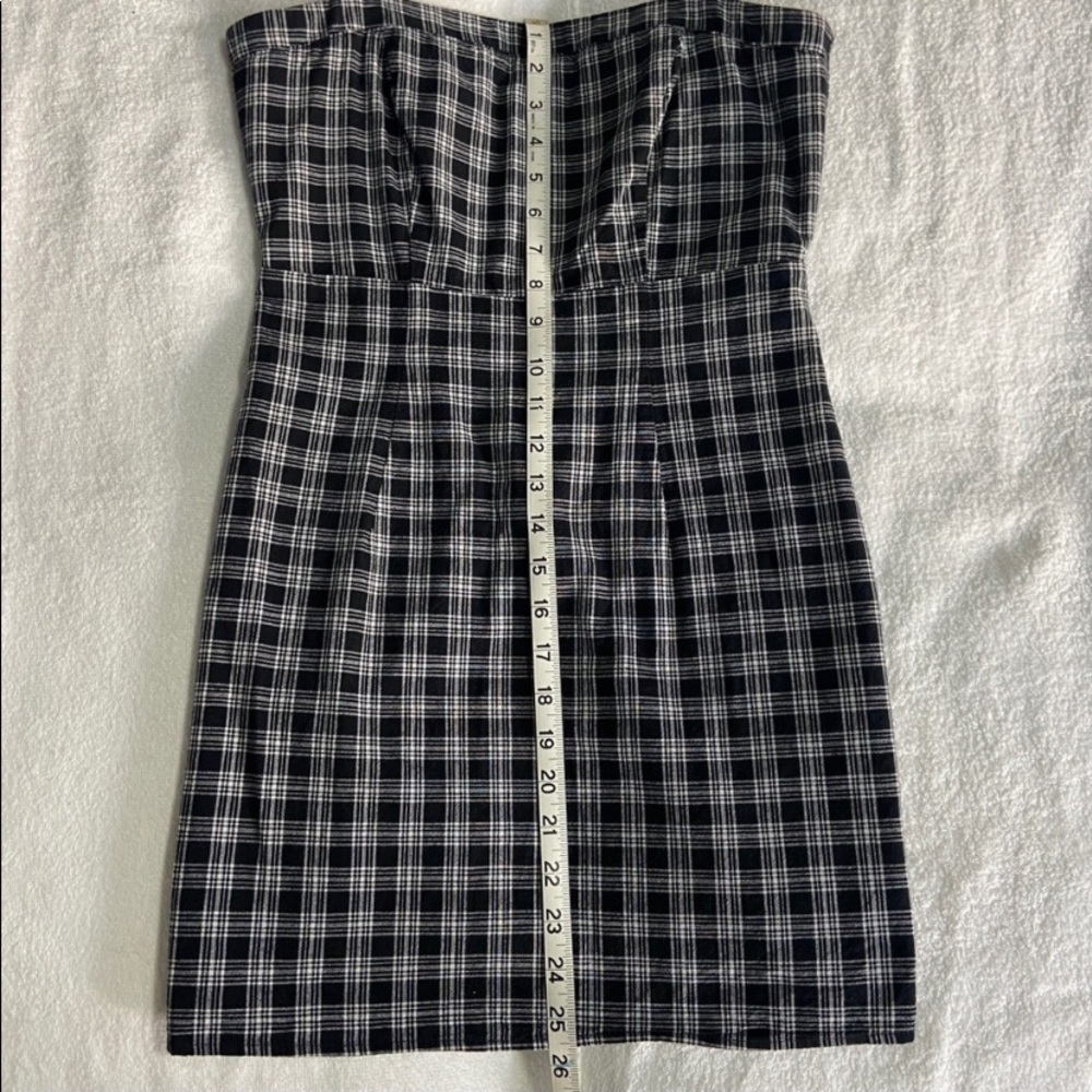 Forever 21 Vintage Plaid Bodycon Dress - Picture 5 of 6